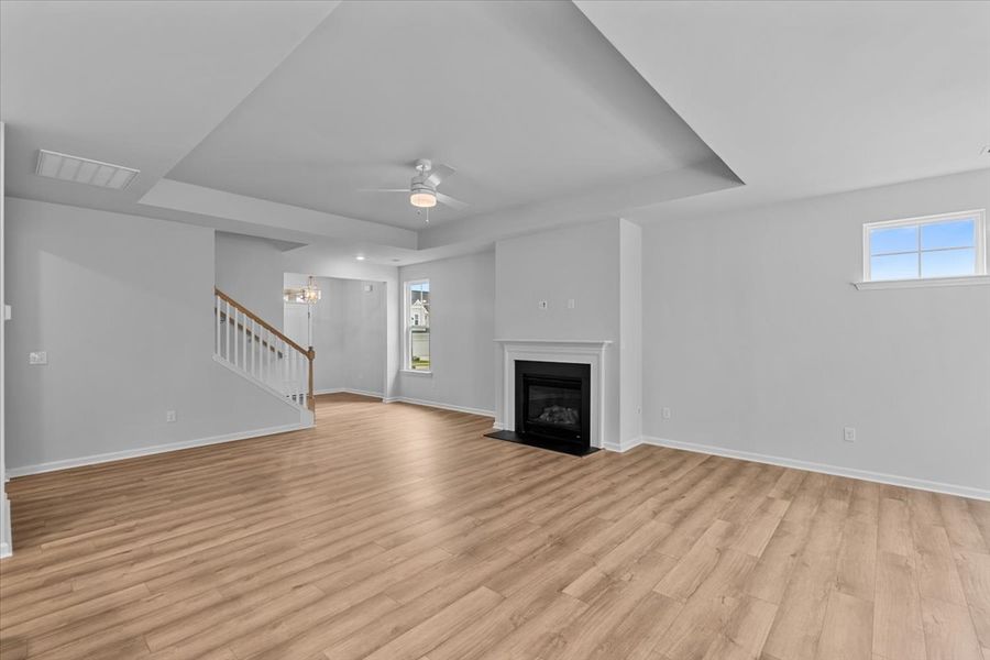Spacious, unfurnished interior of a new home in Fieldstone, Lexington (Image 25). Spacious, unfurnished interior of a new home in Fieldstone, Lexington (Image 25).