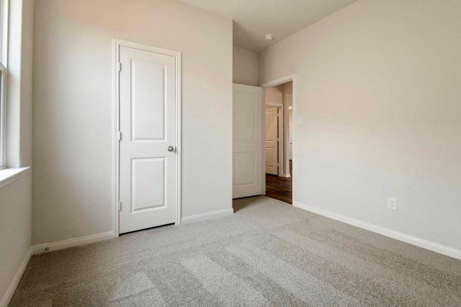 Spacious, unfurnished interior of a new home in Trails at Cochran Ranch, Waller (Image 18). Spacious, unfurnished interior of a new home in Trails at Cochran Ranch, Waller (Image 18).