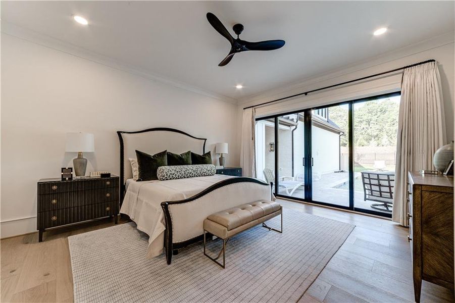 Furnished interior view inside a new home in , Cumming (Image 15).