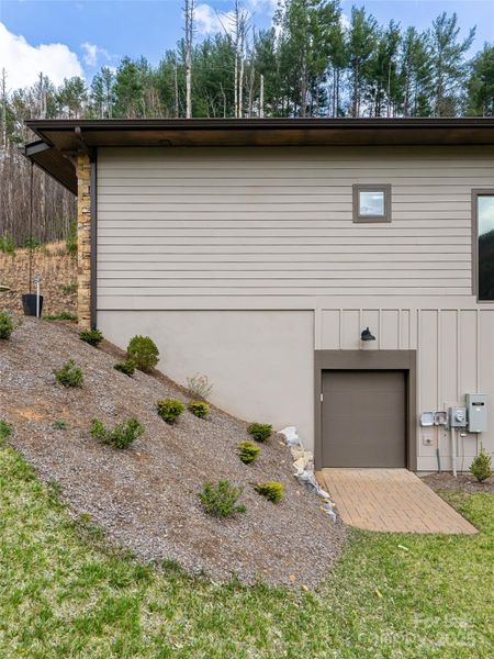 Exterior details and patio area of a home in , Maggie Valley (Image 22). Exterior details and patio area of a home in , Maggie Valley (Image 22).