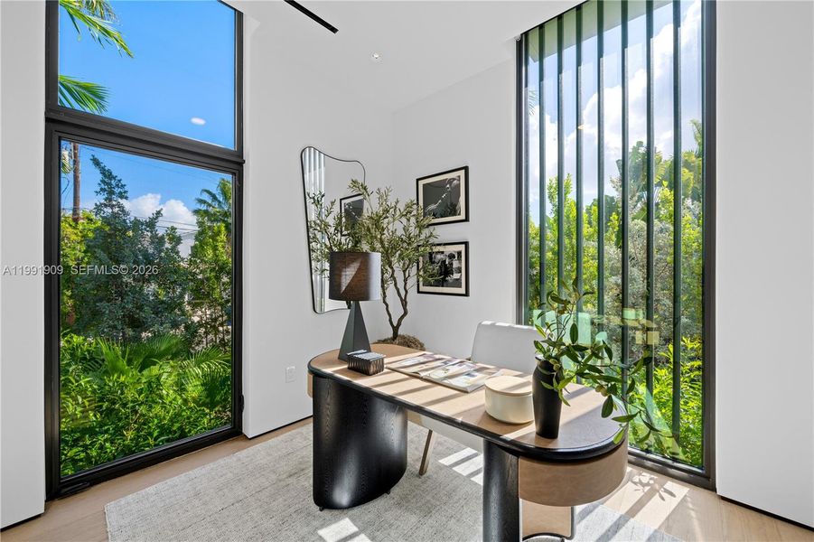 Furnished interior view inside a new home in , Miami Beach (Image 7).