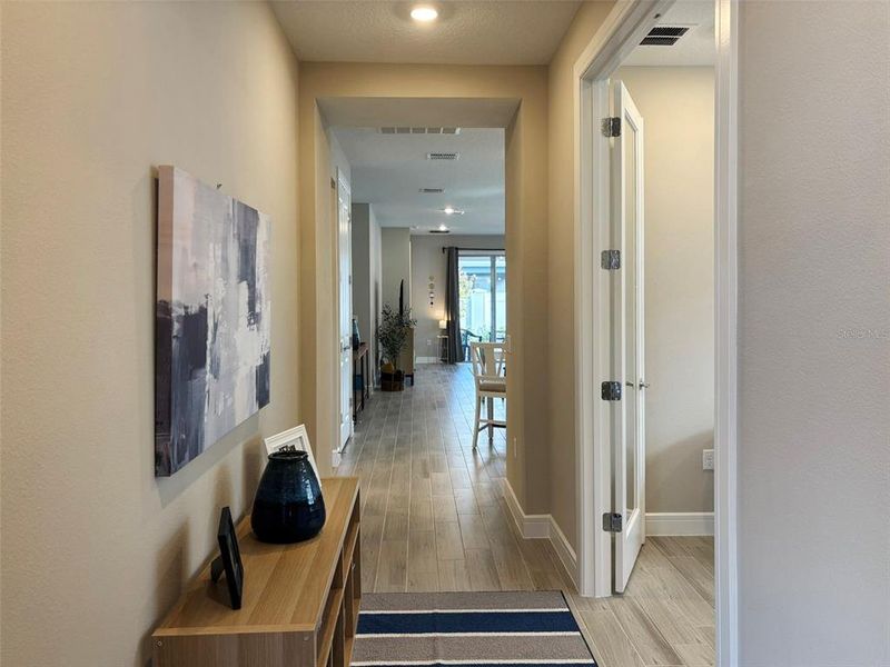 Furnished interior view inside a new home in Del Webb Oasis, Winter Garden (Image 17).