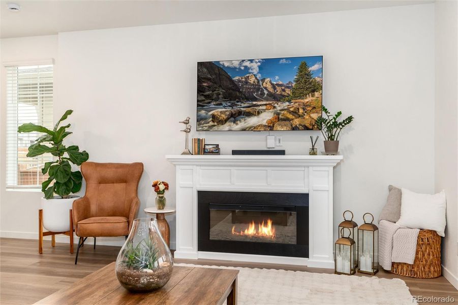Furnished interior view inside a new home in , Parker (Image 38).