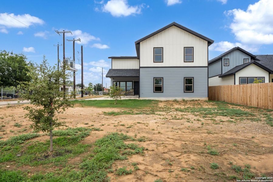 Exterior details and patio area of a home in , Somerset (Image 1).