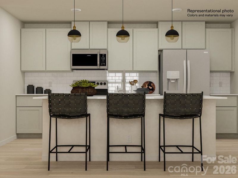 Furnished interior view inside a new home in Bakers Creek, Kannapolis (Image 6).