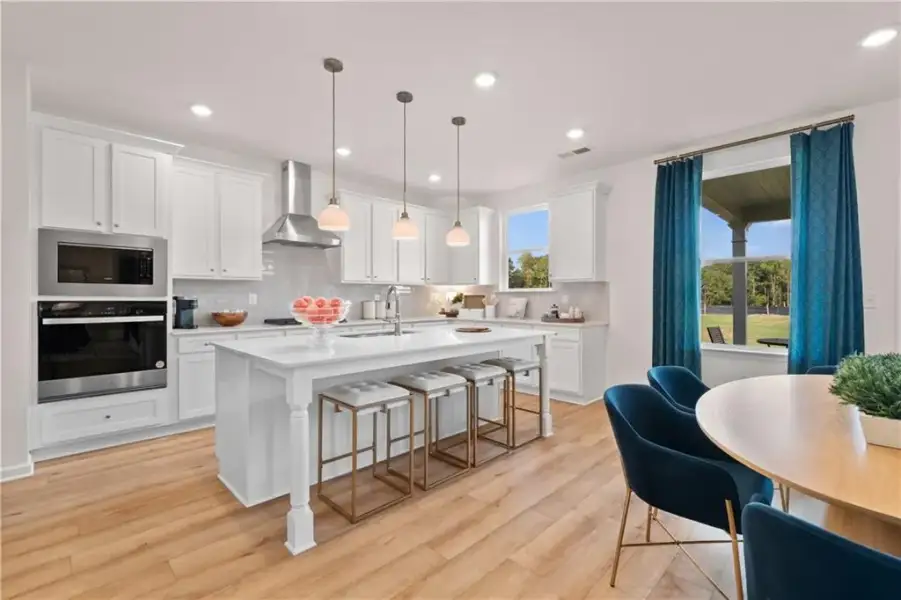 Furnished interior view inside a new home in Kingston, Locust Grove (Image 16).