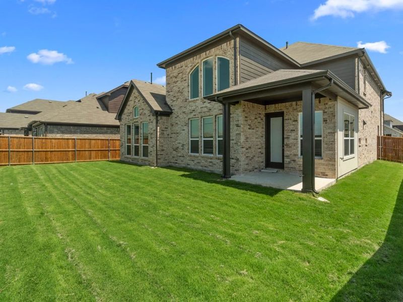 Representative exterior details of a home built from the Weston by Landon Homes in East Village - Classic Series, Frisco (Image 3). Representative exterior details of a home built from the Weston by Landon Homes in East Village - Classic Series, Frisco (Image 3).