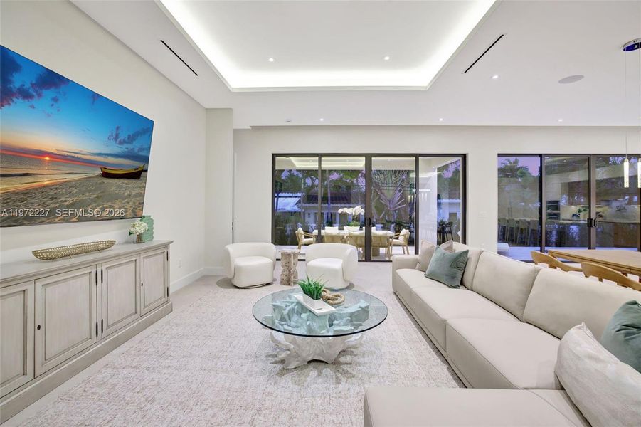 Furnished interior view inside a new home in , Fort Lauderdale (Image 12).