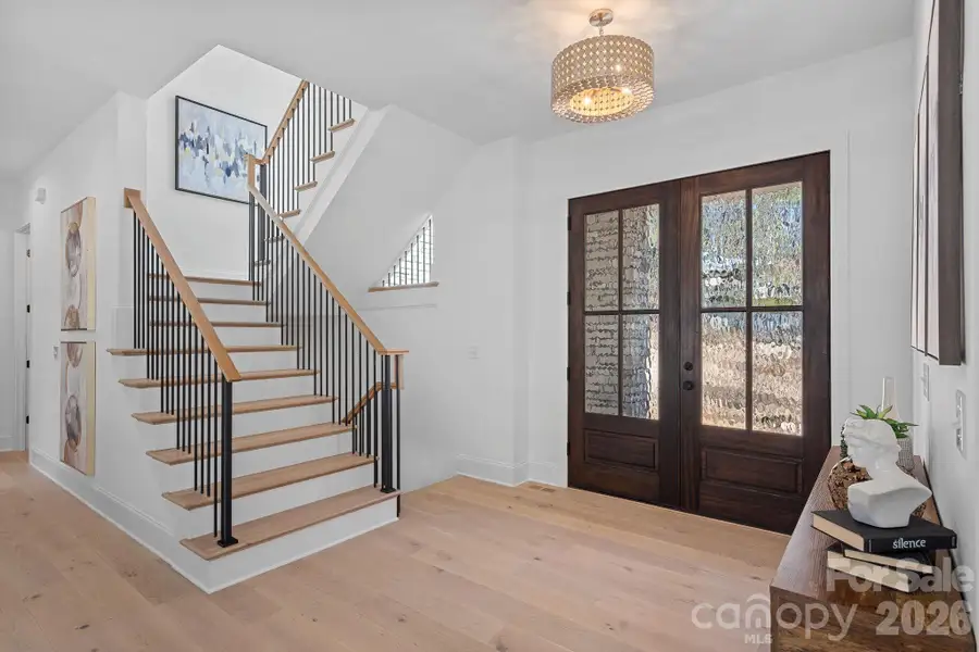 Furnished interior view inside a new home in , Mooresville (Image 7).