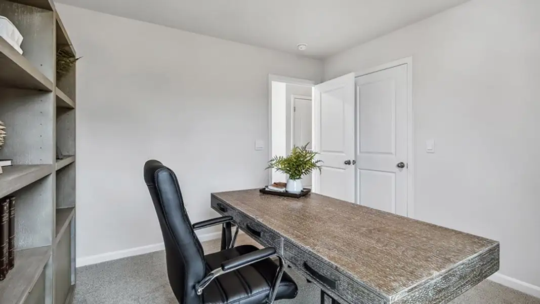 Furnished interior view inside a new home in Wilson's Ridge, Wilson's Mills (Image 13).