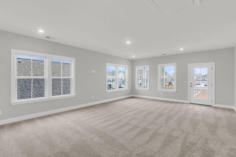 Spacious, unfurnished interior of a new home in Cherrywood Estates, Summerville (Image 34). Spacious, unfurnished interior of a new home in Cherrywood Estates, Summerville (Image 34).