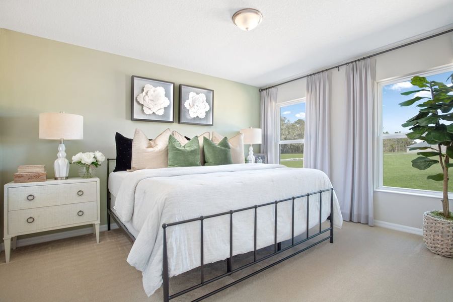 Representative furnished interior of a home built from the 1637 by KB Home in Cedar Crossings I, Haines City (Image 7).