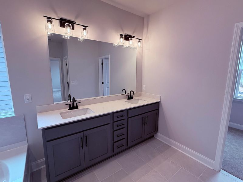 Furnished interior view inside a new home in Promenade at Clari Park, Murfreesboro (Image 11).