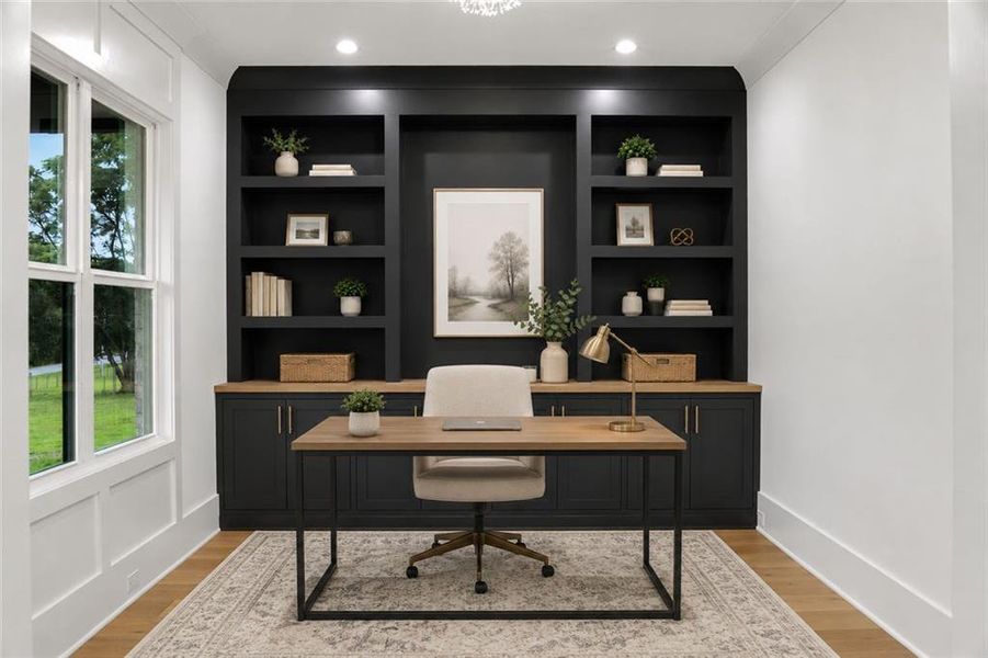 Furnished interior view inside a new home in , Monroe (Image 15).
