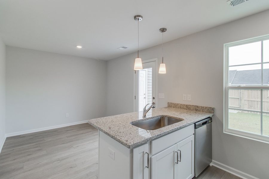 Furnished interior view inside a new home in Astoria, Columbia (Image 9).