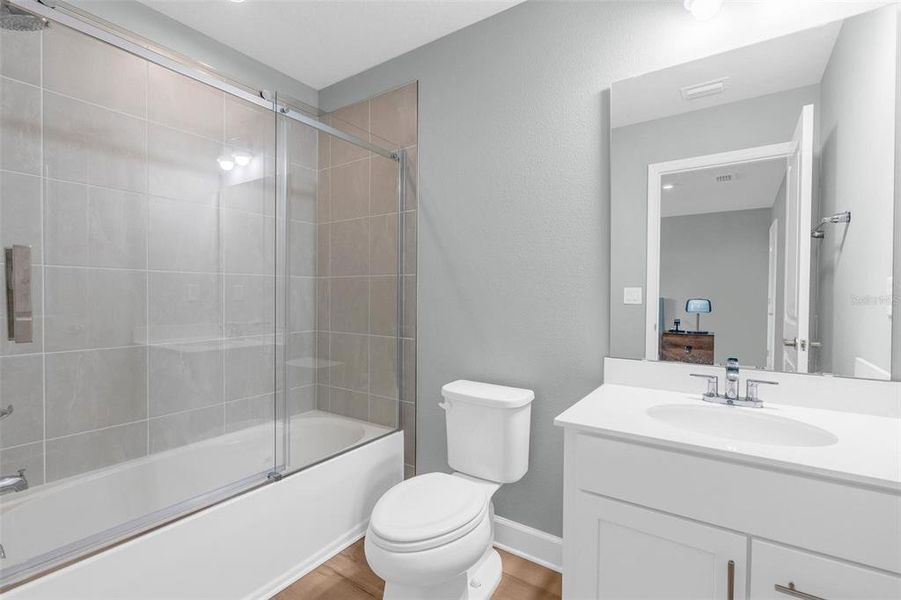 Furnished interior view inside a new home in Bella Terra, Clermont (Image 6).