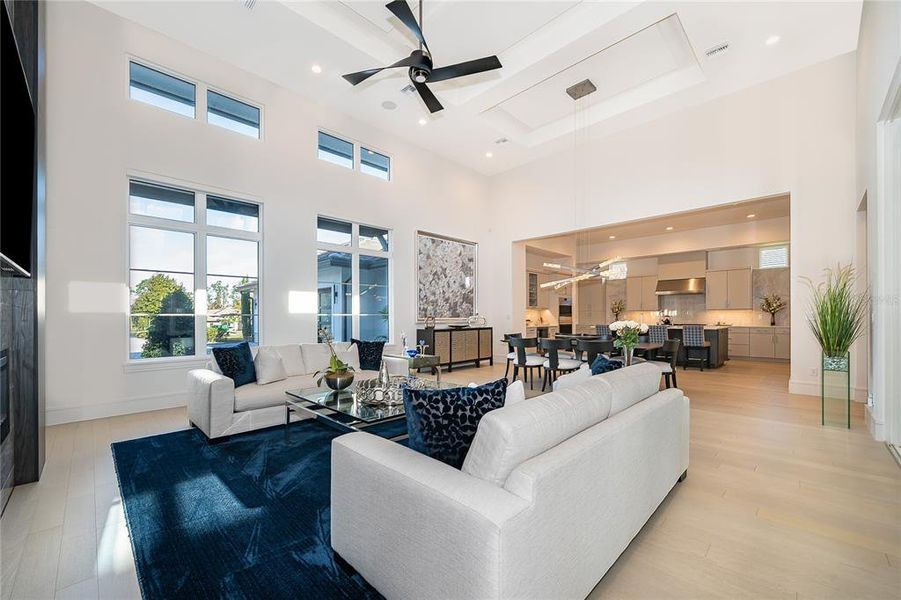 Furnished interior view inside a new home in , Montverde (Image 6). Furnished interior view inside a new home in , Montverde (Image 6).