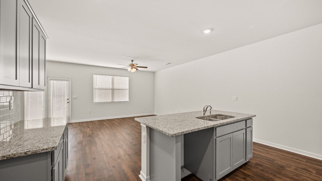 Furnished interior view inside a new home in Echo Glen, Stockbridge (Image 10).