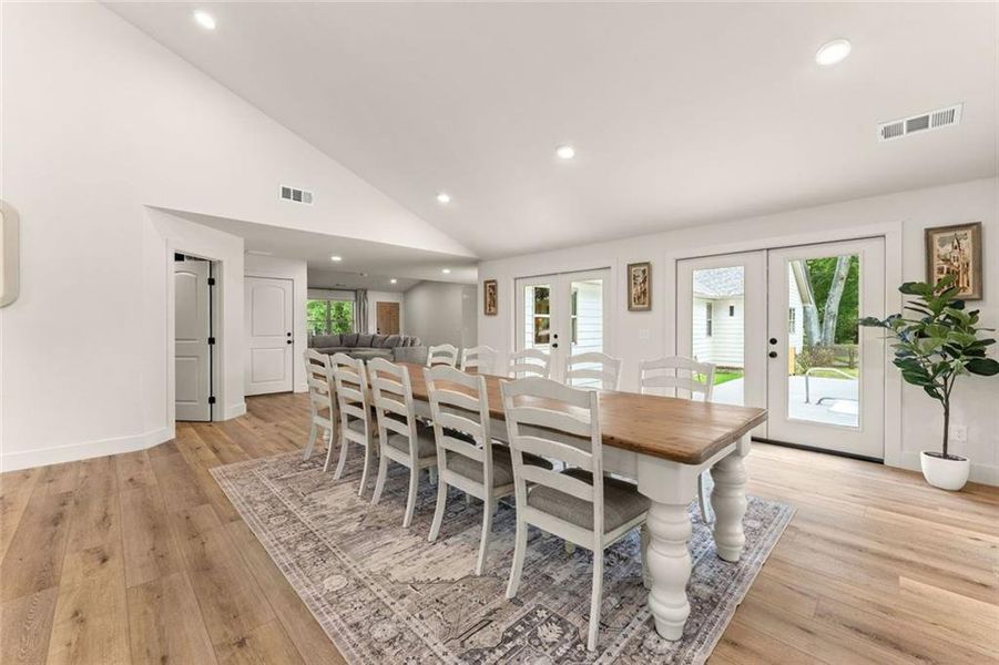 Furnished interior view inside a new home in , Jefferson (Image 14).