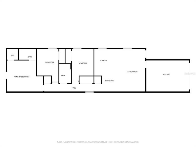 2D floor plan layout of this home in , Eustis, FL (Image 3).