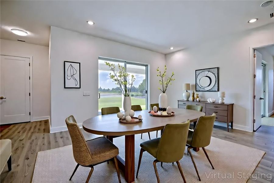 Furnished interior view inside a new home in , Sebring (Image 32).