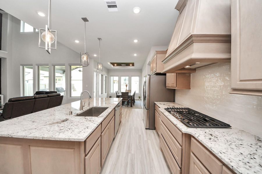 Furnished interior view inside a new home in Sienna 70', Missouri City (Image 16). Furnished interior view inside a new home in Sienna 70', Missouri City (Image 16).