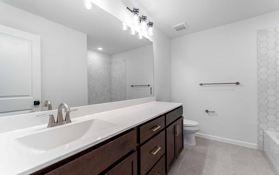 Furnished interior view inside a new home in Solterra, Mesquite (Image 9).