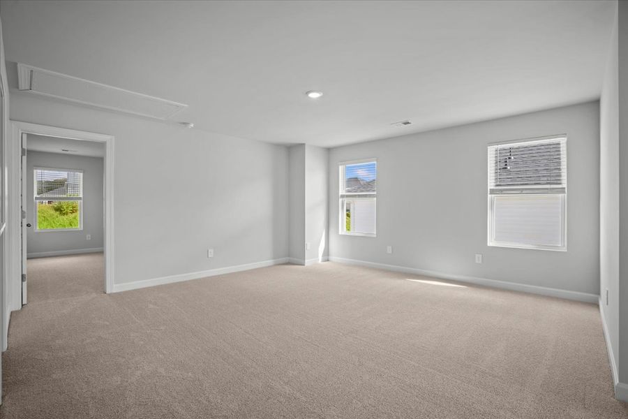 Spacious, unfurnished interior of a new home in The Farm at Wells Creek - Signature Collection, Gray Court (Image 27).