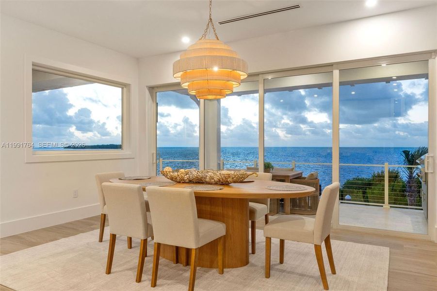 Furnished interior view inside a new home in , Key Largo (Image 67).