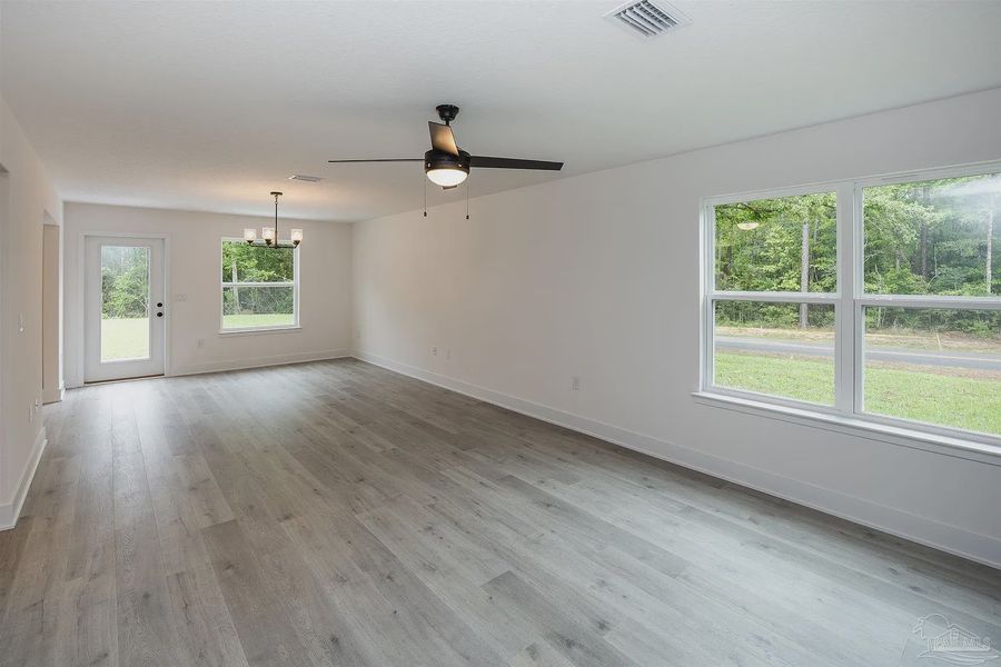 Spacious, unfurnished interior of a new home in Parkland Place, Pace (Image 13).