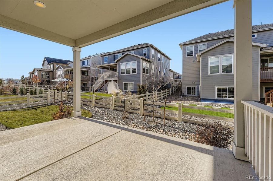 Exterior details and patio area of a home in , Aurora (Image 4).