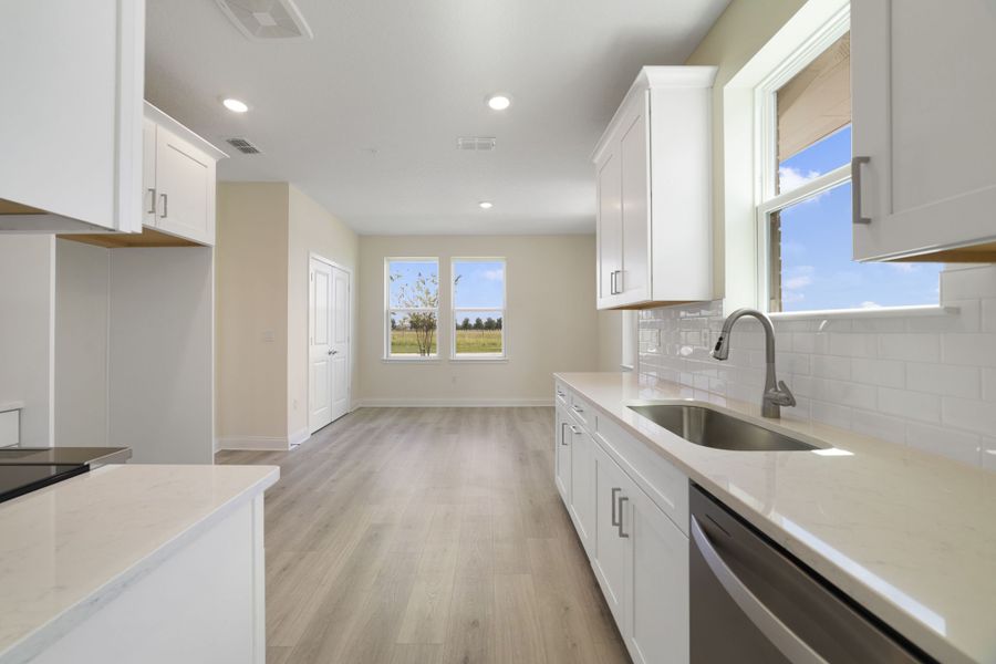 Furnished interior view inside a new home in Gatherings® of Lake Nona, Orlando (Image 6). Furnished interior view inside a new home in Gatherings® of Lake Nona, Orlando (Image 6).