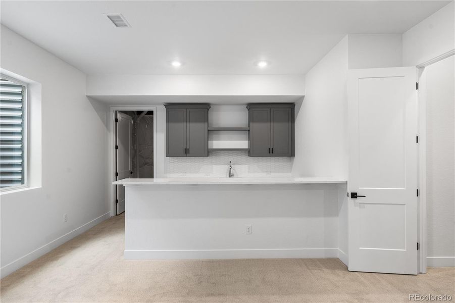 Furnished interior view inside a new home in Horizon at Solstice, Littleton (Image 7).