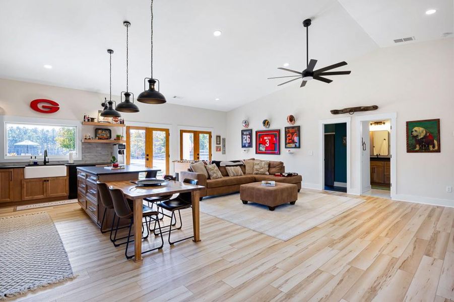 Furnished interior view inside a new home in , Rydal (Image 3).