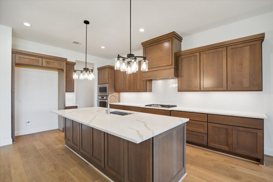 Furnished interior view inside a new home in Artavia, Conroe (Image 5).