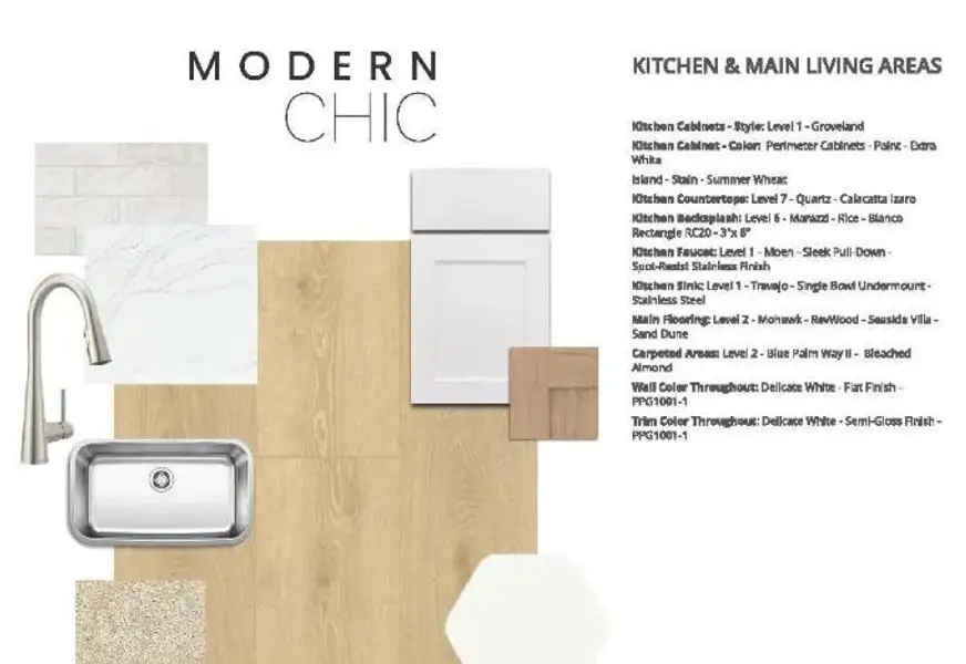 Balcones A selection sheet