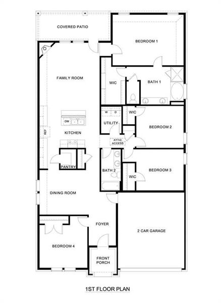 View of floor plan / room layout