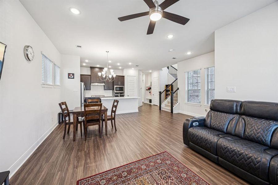 Furnished interior view inside a new home in , Euless (Image 17).