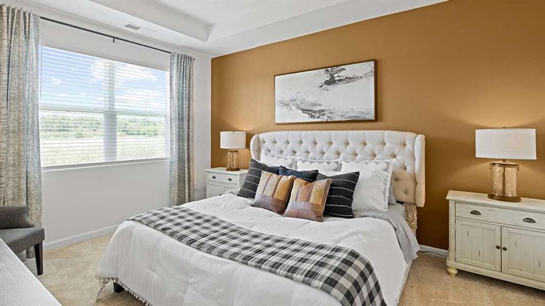 Furnished interior view inside a new home in The Preserve at Agricultural Village, Perry (Image 9). Furnished interior view inside a new home in The Preserve at Agricultural Village, Perry (Image 9).