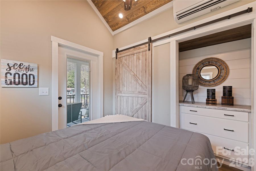 Furnished interior view inside a new home in , Maggie Valley (Image 11).