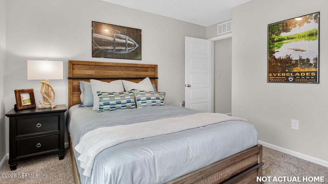 Furnished interior view inside a new home in Liberty Cove, Yulee (Image 23).