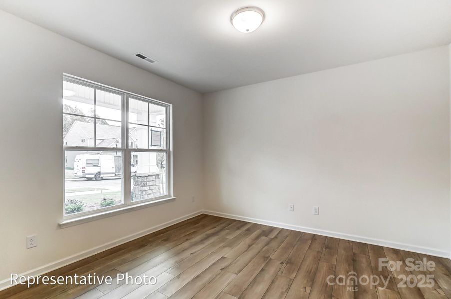 Spacious, unfurnished interior of a new home in Grier Meadows, Charlotte (Image 19). Spacious, unfurnished interior of a new home in Grier Meadows, Charlotte (Image 19).