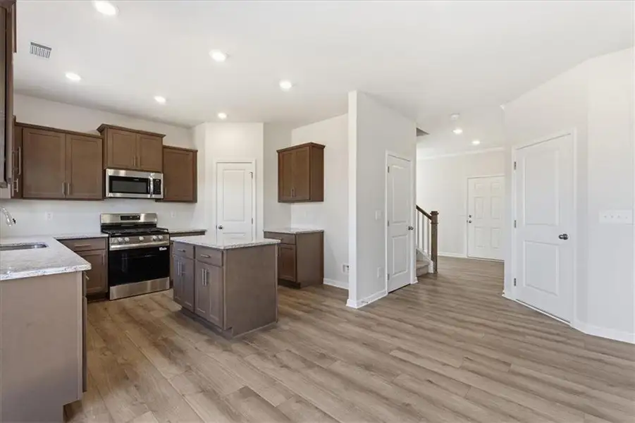 Furnished interior view inside a new home in , Canton (Image 5).