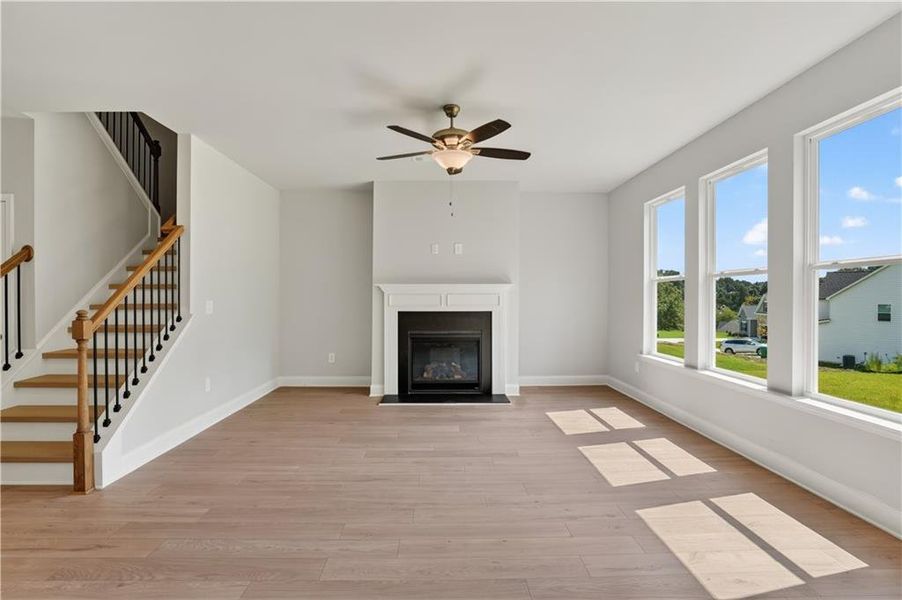 Spacious, unfurnished interior of a new home in Austin Ridge, Commerce (Image 26). Spacious, unfurnished interior of a new home in Austin Ridge, Commerce (Image 26).