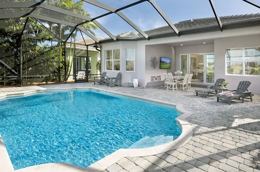 Representative exterior details of a home built from the Persimmon by Minto Communities in Westlake, Loxahatchee (Image 3).