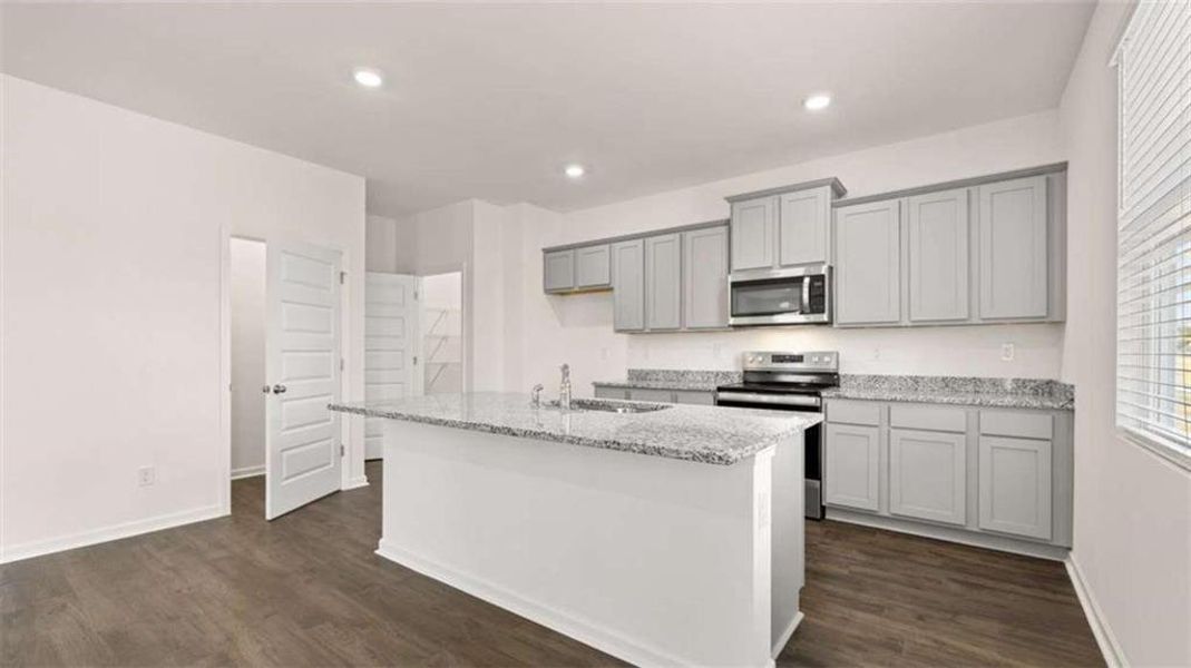 Furnished interior view inside a new home in Locust Grove Station - Cedar Ridge, Locust Grove (Image 11).