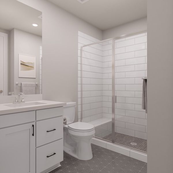 Furnished interior view inside a new home in Azalea Trails, Houston (Image 16).