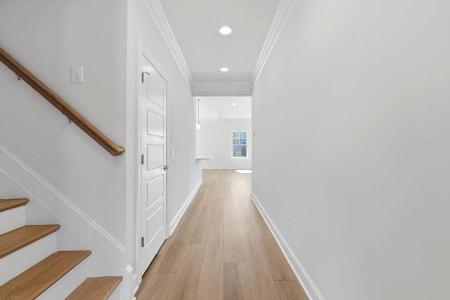 Representative unfurnished interior of a home built from the Cosmopolitan by Keystone Homes NC in Weybridge, Burlington (Image 109). Representative unfurnished interior of a home built from the Cosmopolitan by Keystone Homes NC in Weybridge, Burlington (Image 109).