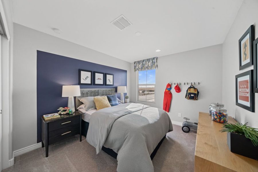 Representative furnished interior of a home built from the 35-4 by Taylor Morrison in Parkside, Phoenix (Image 29).