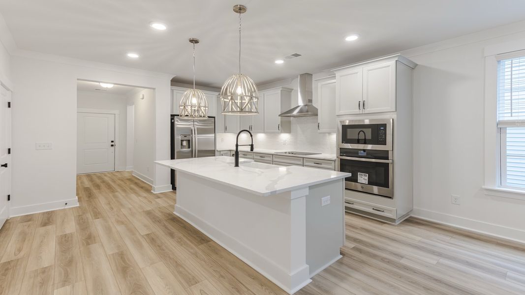 Representative furnished interior of a home built from the Colleton by DRB Homes in Creekside at Andrews, Summerville (Image 12).